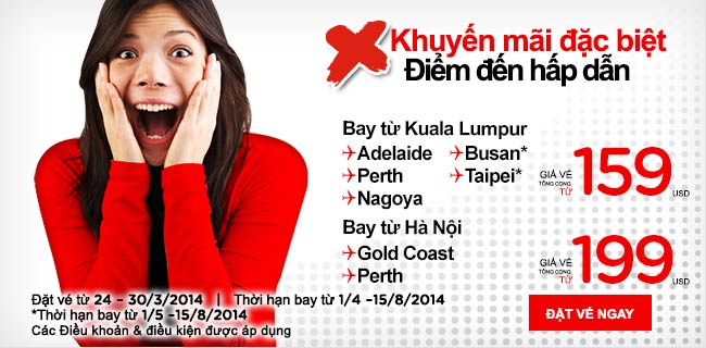 Đại lý Malaysia Airlines Việt Nam