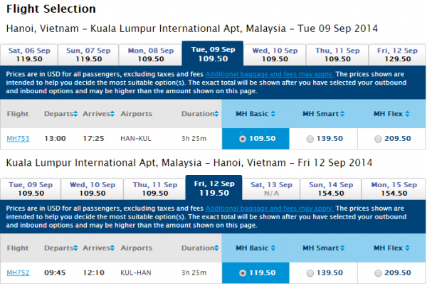 Vé máy bay giá rẻ đi Malaysia