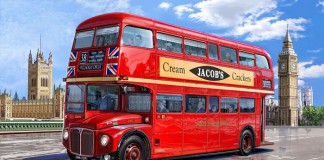 Xe bus 2 tầng ở London